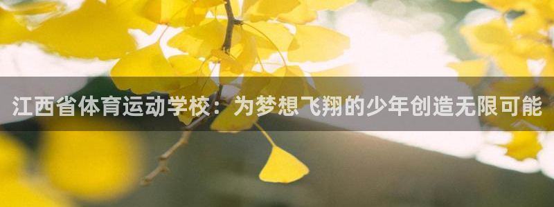 k1体育十年品牌官网：江西省体育运动学校：为梦想飞翔的少年创造无限可能